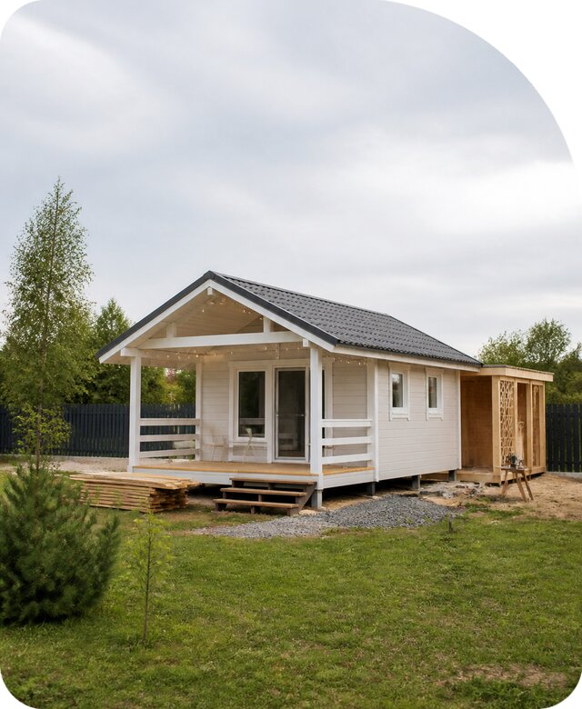 Строительство дачного домика в Мурманске по цене от 359870 РадиДОМА-Мрм