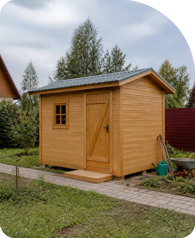 Деревянный хозблок в Мурманске по цене от 87397 р. | РадиДОМА-Мрм